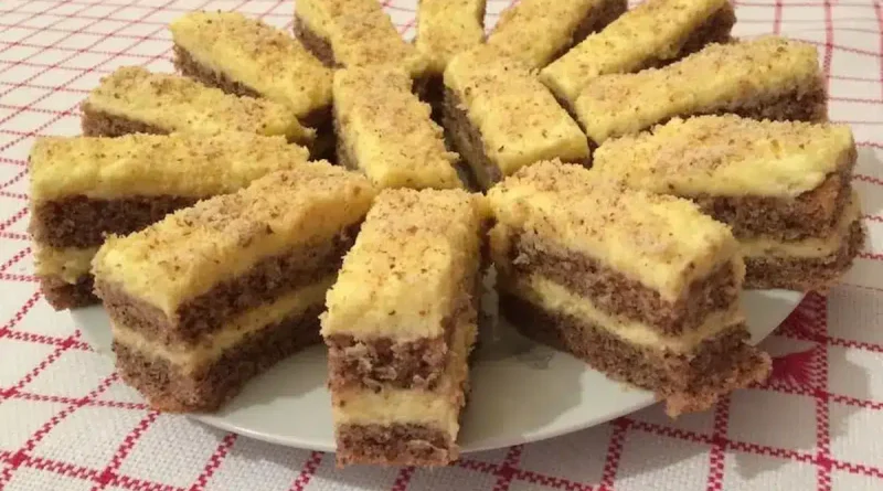 Diós krémes recept, ez a legpuhább és legkrémesebb