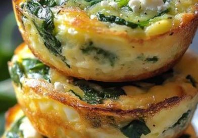 Villámgyors spenótos–sajtos tojásmuffin (10 perc előkészítés!)