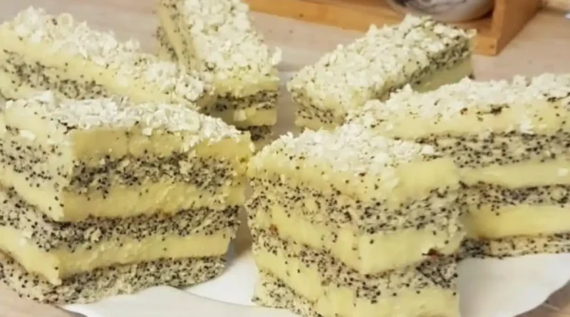 A krémes sütik királynője: mákos–vaníliás süütemény, amitől eláll a szavad