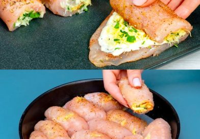 Bármikor meg tudnám enni ezt a mennyei finom csirkés sajtos tekercset