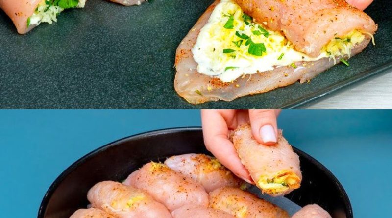 Bármikor meg tudnám enni ezt a mennyei finom csirkés sajtos tekercset