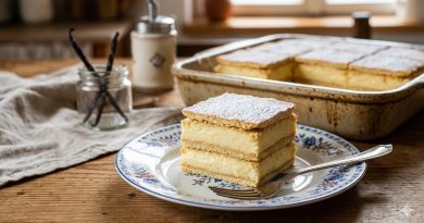 Hókocka (Házias Vaníliás Krémes)