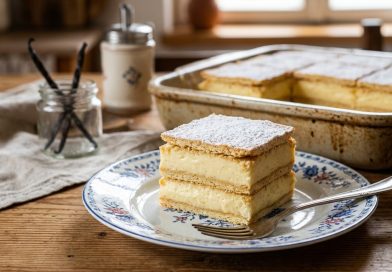 Hókocka (Házias Vaníliás Krémes)