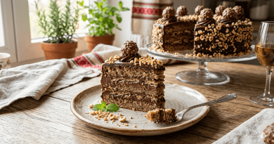 Házi Ferrero Rocher Álomtorta