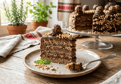 Házi Ferrero Rocher Álomtorta