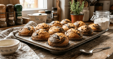 A tökéletes muffin alaprecept (Tarka változat)