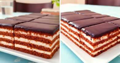 Zafira szelet: A békebeli főzött krém és a mézes tészta találkozása