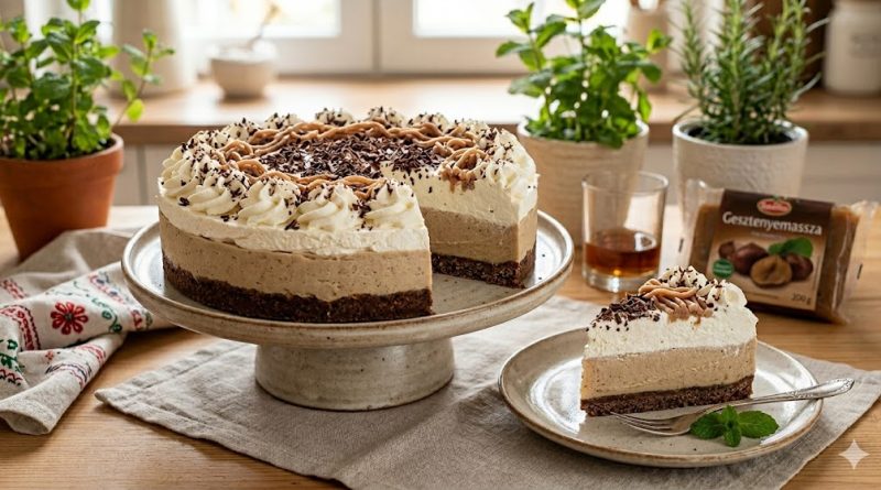 A tökéletes sütés nélküli gesztenyetorta: Gazdag, selymes és elronthatatlan