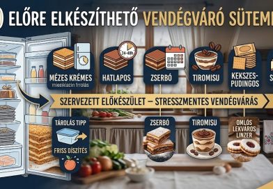 10 előre elkészíthető, zseniális vendégváró sütemény