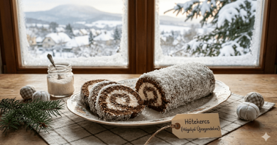 Hótekercs – A hógolyó süti elegánsabb kiadása