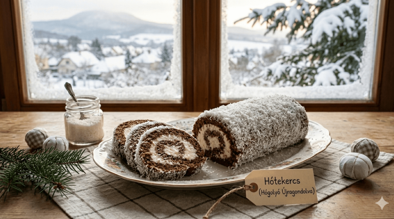 Hótekercs – A hógolyó süti elegánsabb kiadása