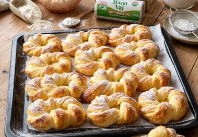 Mennyei túrós csavart párnák: Egyszerű, vajas kényeztetés