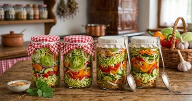 Ciolomadă – Hagyományos vegyes zöldségsaláta télire