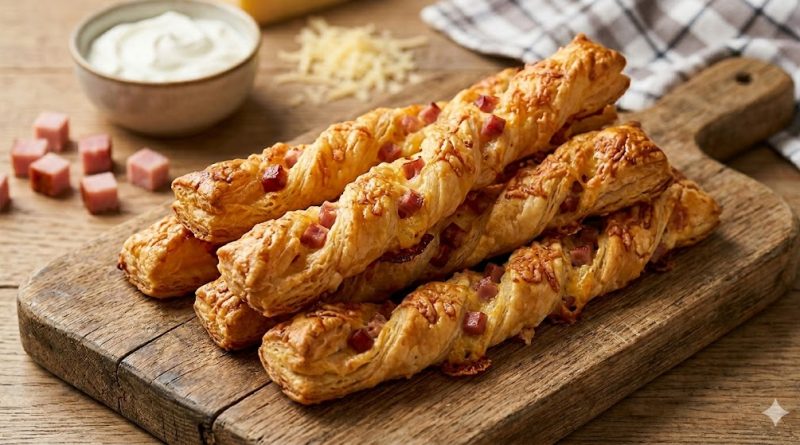 Ropogós sonkás-sajtos rudak: 15 perc alatt az asztalon!