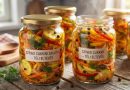 Színes Cukkini-Répa-Paprika Saláta (Téli eltevés)