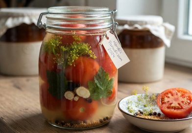 Hordós ízvilágú fermentált paradicsom télire