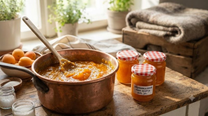Hagyományos sárgabaracklekvár, ahogy a mamától tanultuk