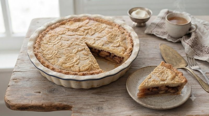 Böjti almás pite recept (forrás: Bucataras.ro)