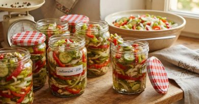 Muratură mixtă – Csalamádé (Hagyományos ropogós vegyes savanyúság)