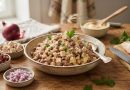 Felséges csirke-bab saláta (Salata Domniței)