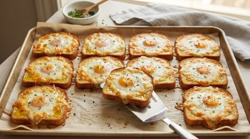 10 perces sajtos-tojásos pirítós