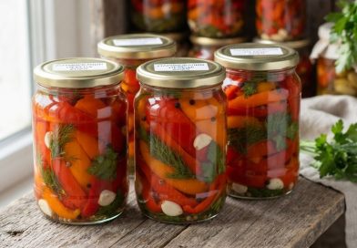 Ropogós Pácolt Paprika Télre (Ukrán recept alapján)