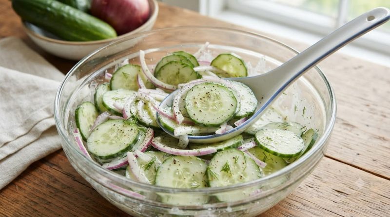 Ina Garten híres uborkasalátája (A tökéletes ropogós változat)