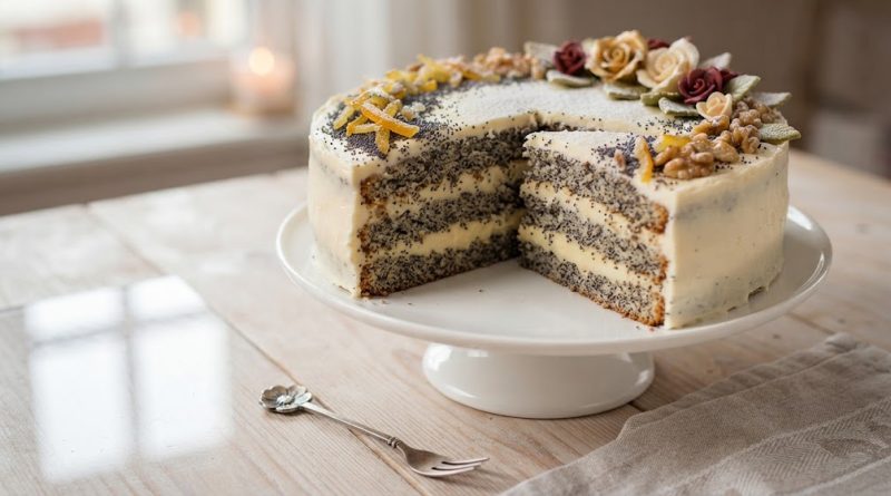 Ünnepi Máktorta (Маковий торт “Святковий”)