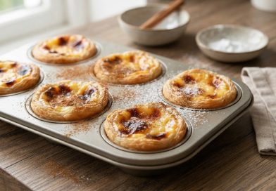 Egyszerű Pastéis de Nata: A különleges krémes desszert