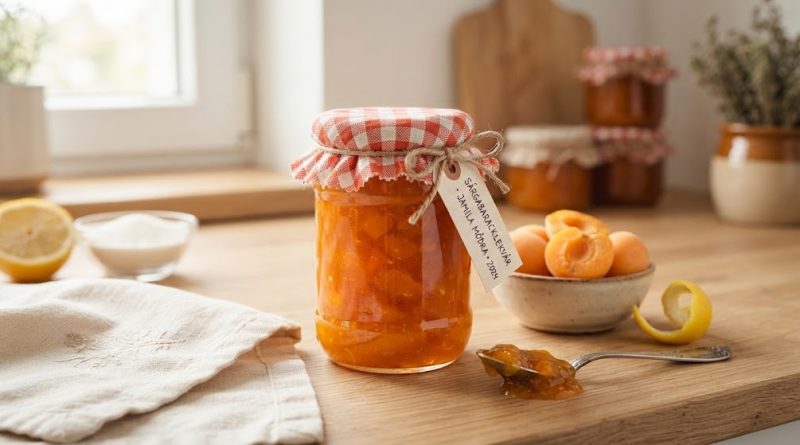 Sárgabaracklekvár egyszerűen (Jamila Cuisine módra)