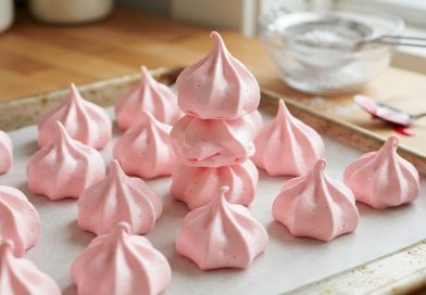 Ropogós rózsaszín habcsókok: A tökéletes, omlós édesség!
