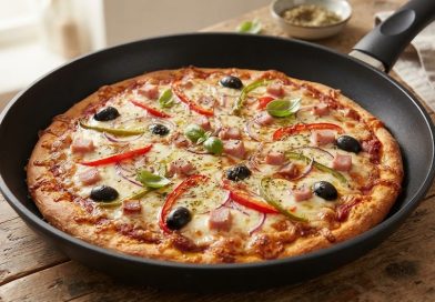 Serpenyős Pizza Sütő Nélkül (Fácil y Rápida)
