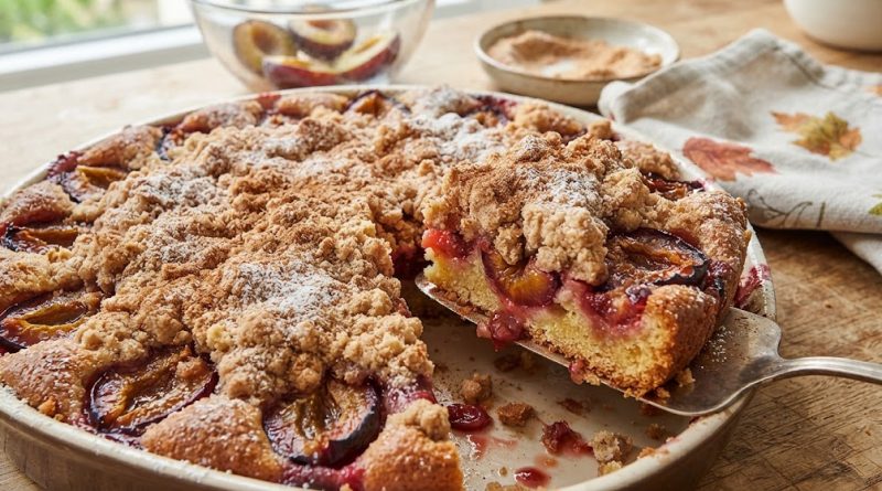5 perces szilvás sütemény ropogós fahéjas streusellel: Ha azonnali sütésélményre vágysz! 😍