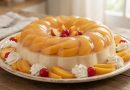 Krémes Krémsajtos Tokos Őszibarack Zselé (Gelatina de Durazno Encapsulada con Queso Crema