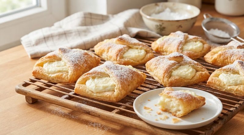 Aranyló és foszlós túrós táskák: 20 perc a sütőben, és mindenki az elsőért kapkod!