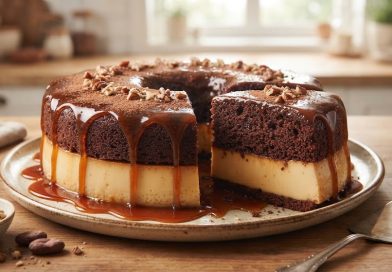 Házi Chocoflan (Imposible Choco-flan): Krémes, puha és isteni csokoládés!