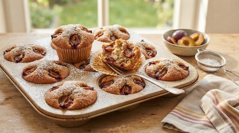 20 perces szilvás muffin: Mindenki a legnagyobbat fogja elkapkodni! 🥧 Plumtastic!