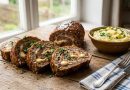 Sajttal és sonkával töltött fasírttekercs (Rollo de Carne) – Nagymama receptje
