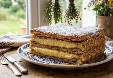 Házi leveles krémes (Pastel Mil Hojas): Ropogós, krémes és ellenállhatatlan!
