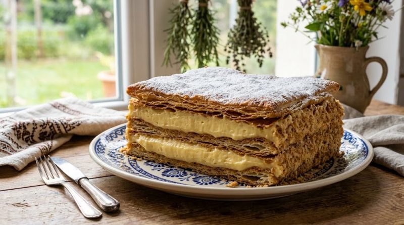 Házi leveles krémes (Pastel Mil Hojas): Ropogós, krémes és ellenállhatatlan!