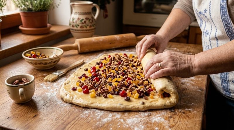 Karácsonyi édes kalács (Pan dulce de Navidad): Ünnepi, szaftos és csodásan rétegezett!