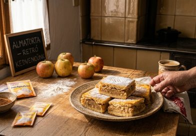 Szaftos Rácsos Almás Pite – A Legjobb Retró Blechkuchen a Tepsiből!