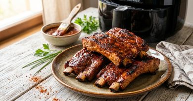 Éttermi szintű BBQ oldalas AirFryerben – Felejtsd el az éttermet!