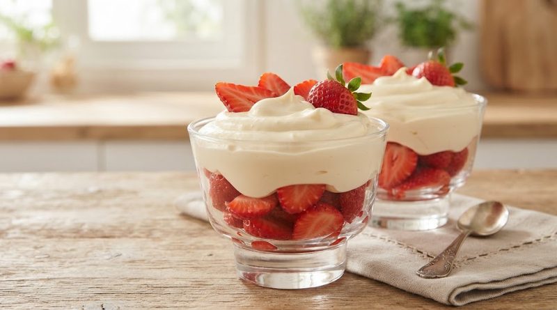 Különleges Eperkrém Lépésről Lépésre (Crema Especial para Fresas)